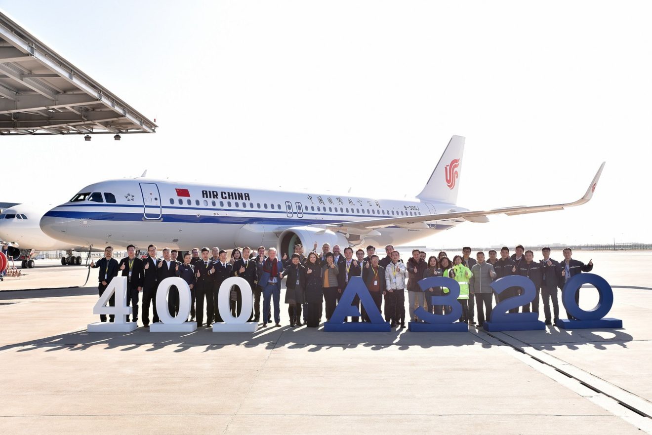 Airbus delivers 400th A320 Family aircraft from Final Assembly Line ...