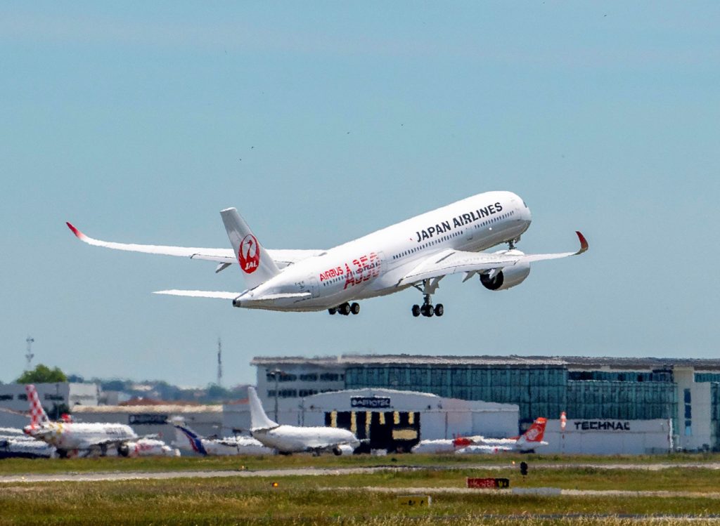A Japan Airlines Airbus A350-900 was involved in a collision at Haneda Airport