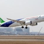 C919 aircraft from COMAC