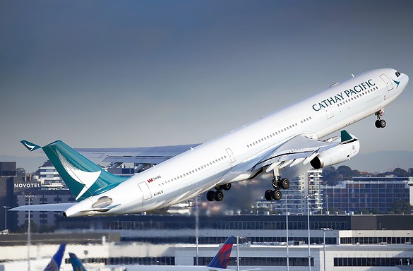 Cathay Pacific Airways is one of oneworld's 13 members to join CO2 connect