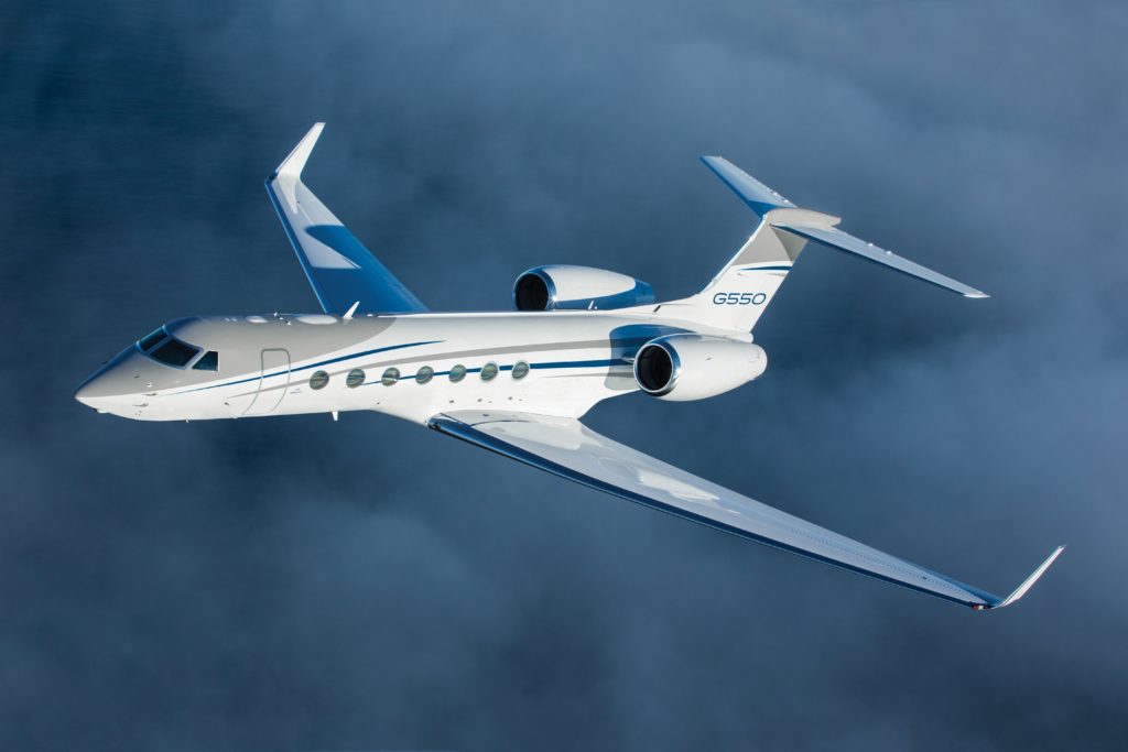 Fokker Services Group has converted a Gulfstream G550 jet into an advanced surveillance aircraft