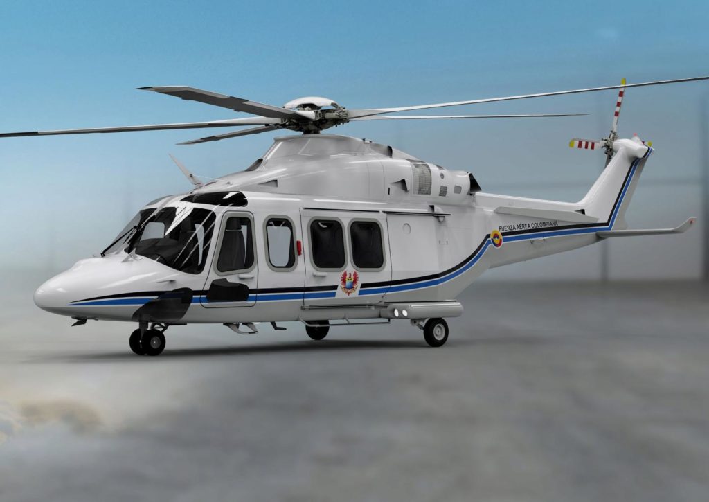 Monroe County has ordered three AW139 helicopters