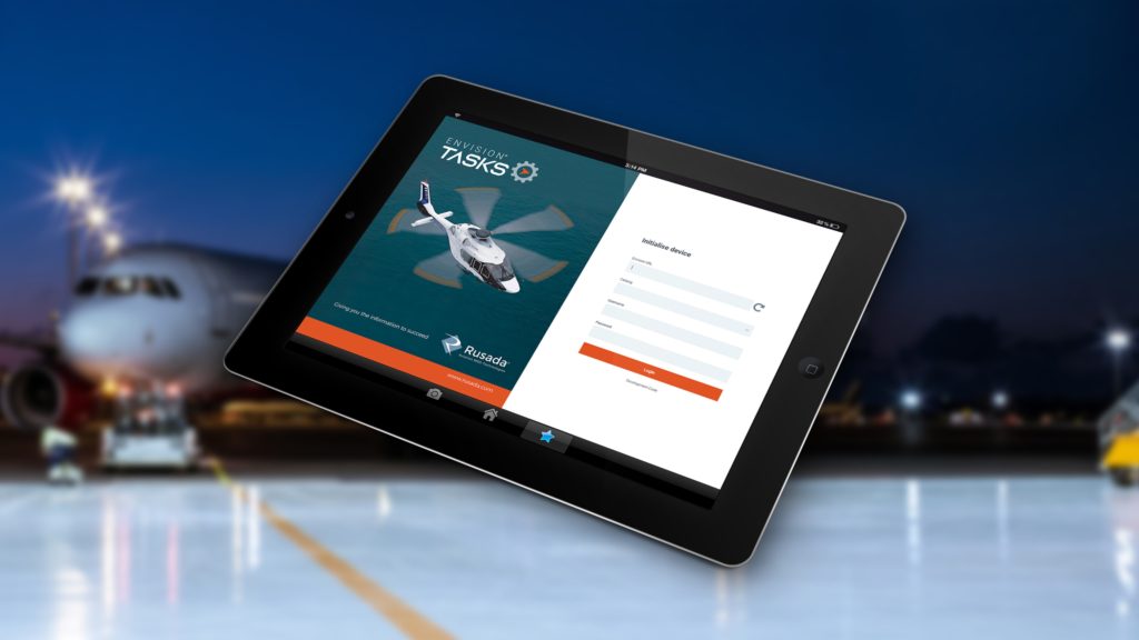 ENVISION Tasks is designed for the paperless execution of aircraft maintenance