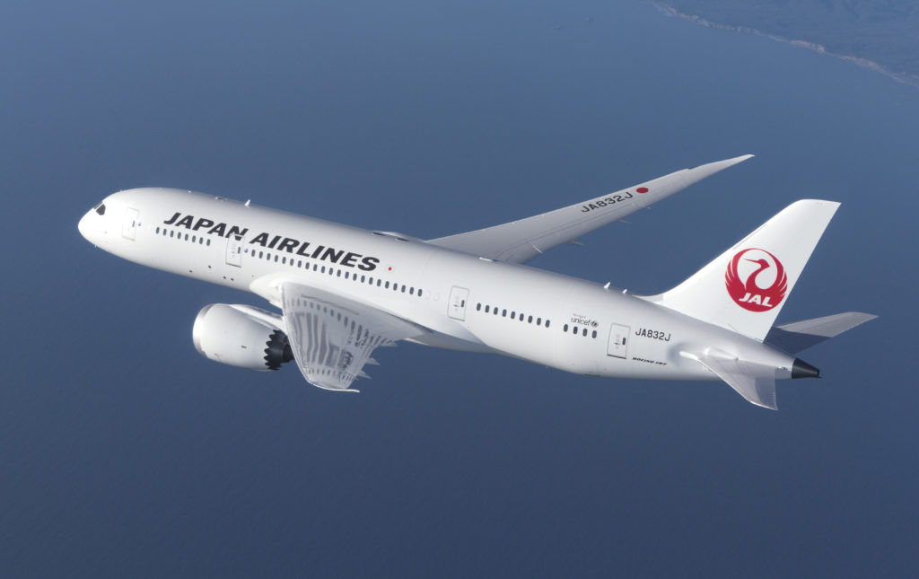 Japan Airlines Boeing 787 © JAL