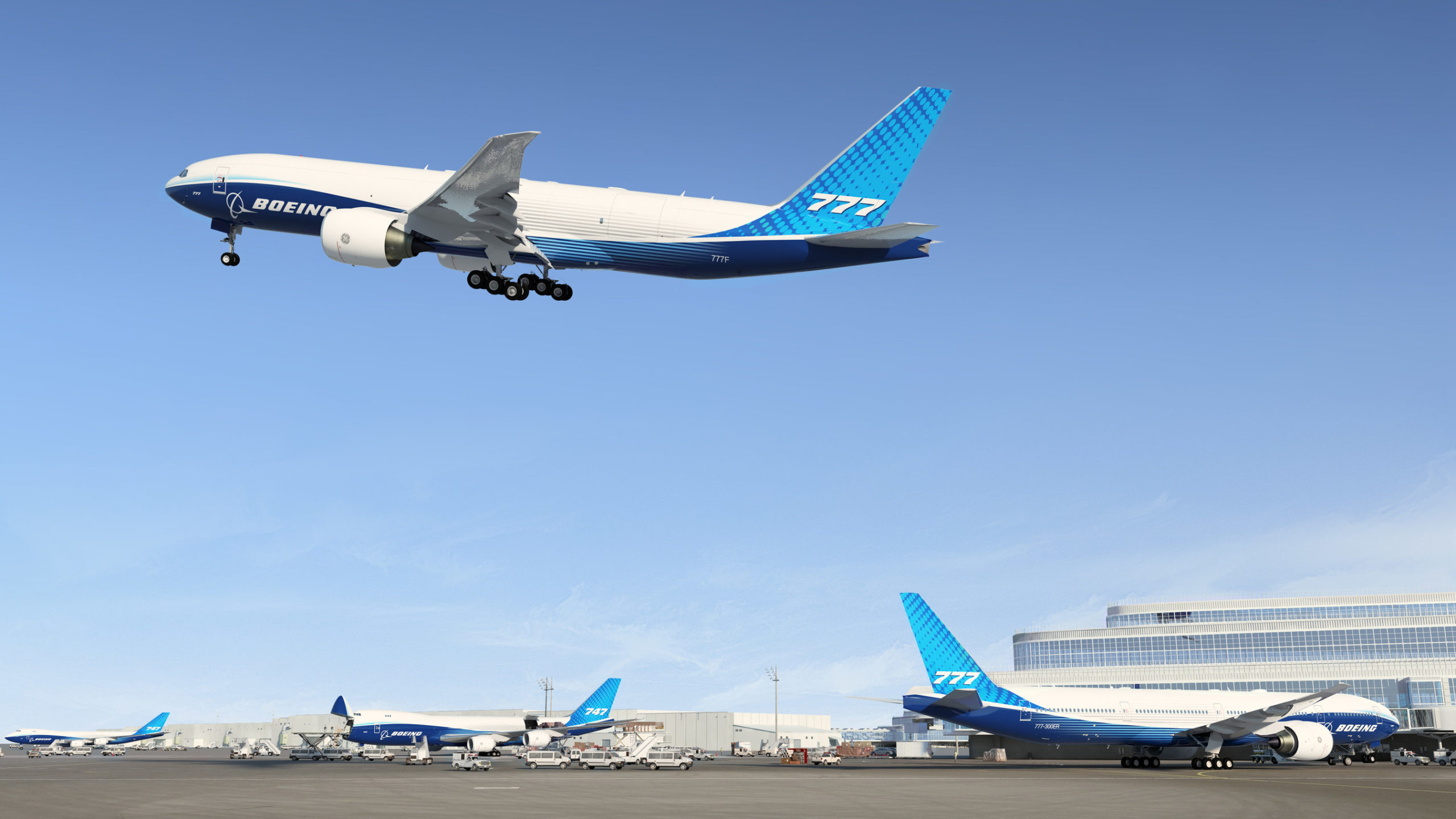 CMA CGM AIR CARGO will take delivery of two Boeing B777-200F aircraft this year © Boeing