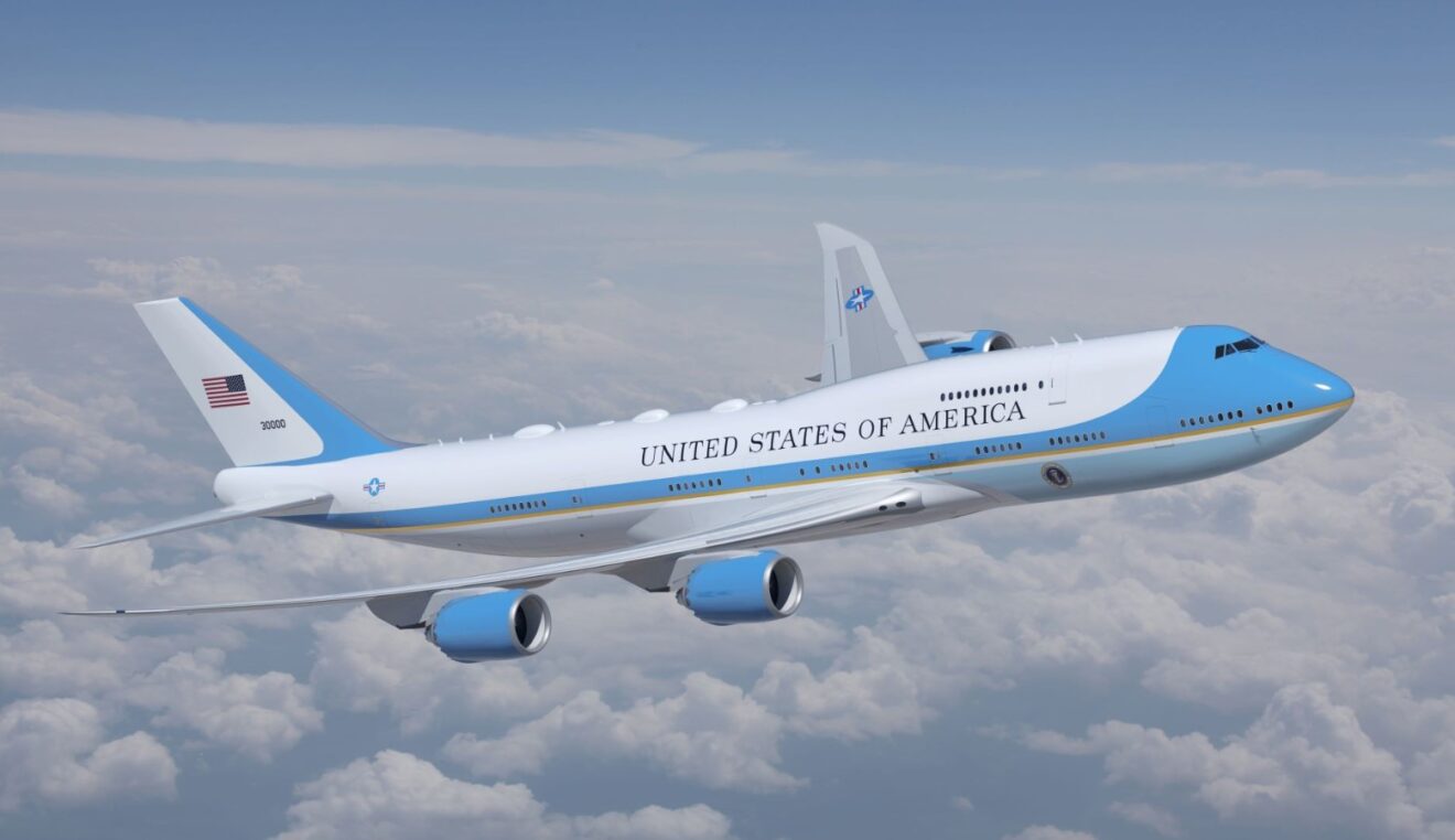 New paint design for ‘Next Air Force One’, VC-25B