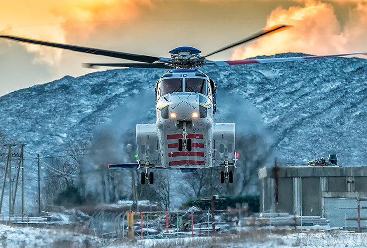 Milestone and OHS have signed lease agreements for five S-92 helicopters