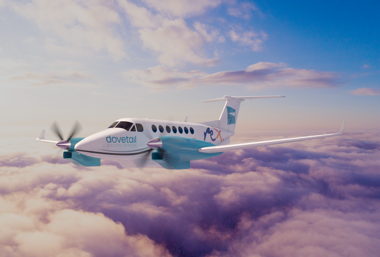 Rex takes 20% stake in Dovetail Electric Aviation