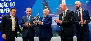 Official inauguration of the Gripen E production line in Brazil