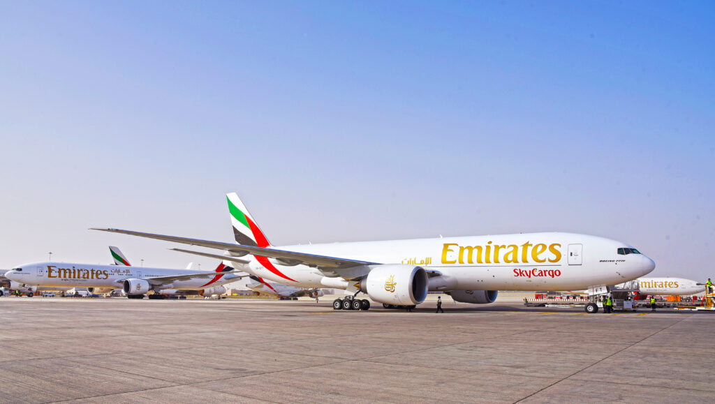 Emirates SkyCargo has added two Boeing 747-400Fs to its fleet