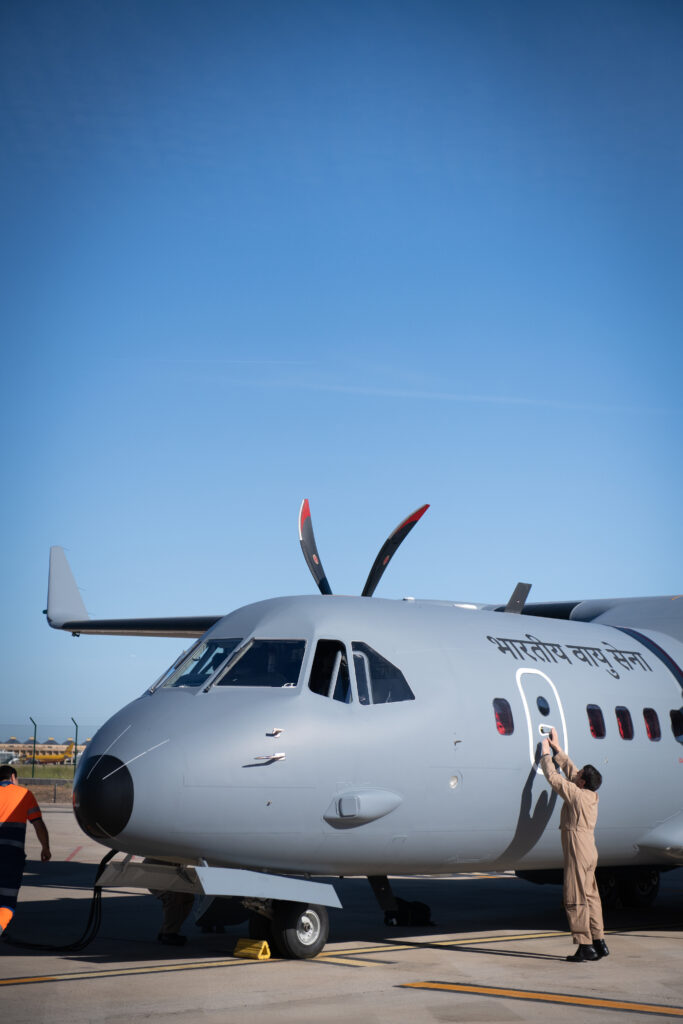 India's first C295 tactical aircraft has completed its maiden fligh