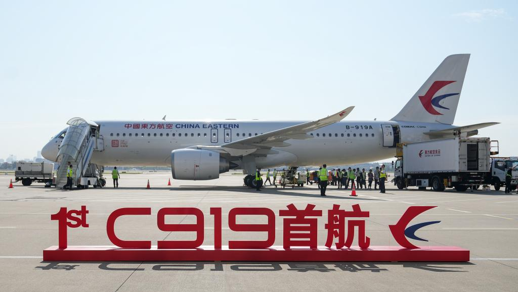 China’s first ‘home-grown’ commercial airliner the C919