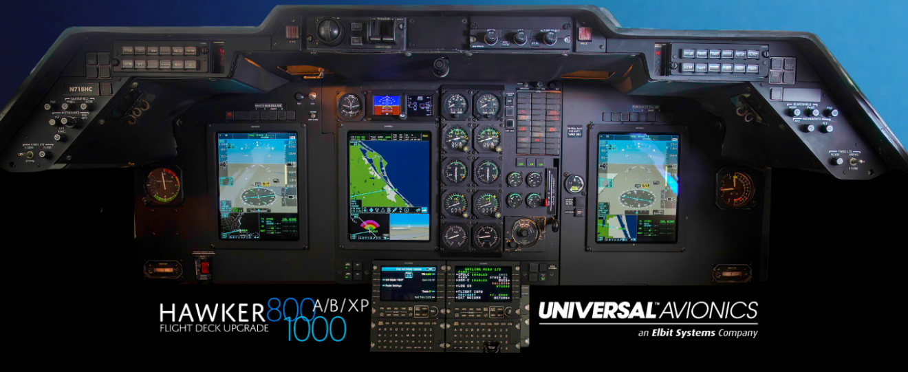 SEA awarded STC to upgrade Hawker 800-series aircraft with insight integrated flight deck