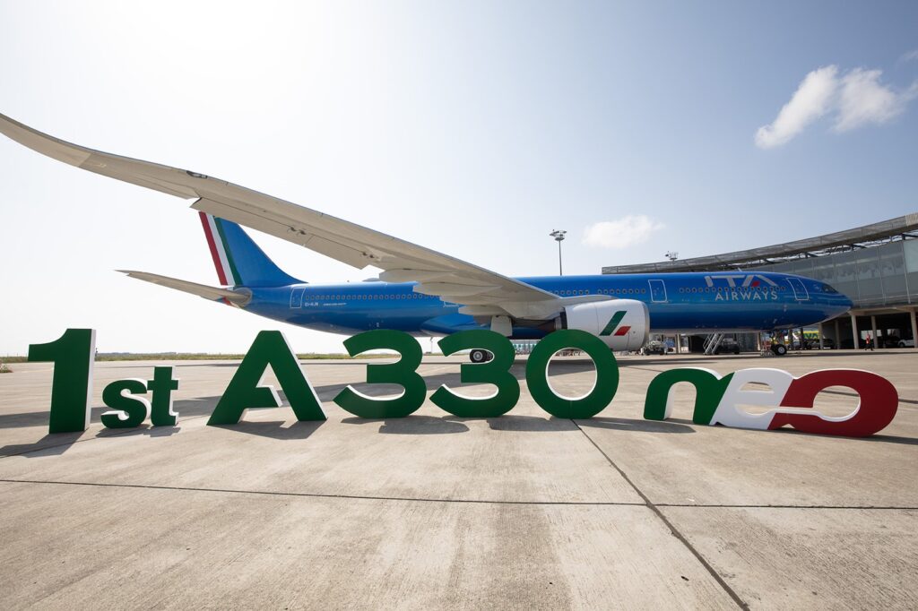 ITA has taken delivery of its first A330neo aircraft during a ceremony held in Toulouse, France