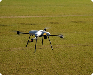 The Versatyl, an agnostic payload multi-rotors drone