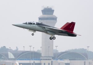 T-7A Red Hawk engineering and manufacturing development first flight, St. Louis Lambert International Airport - St. Louis
