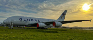Global Airlines has ordered three additional Airbus A380 aircraft