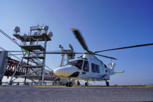 State-of-the-art Leonardo AW169 helicopter