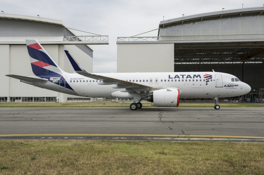 LATAM has selected additional GTF engines to power its Airbus aircraft