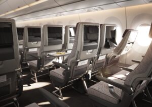 RECARO will equip the Qantas A350 economy cabin with the brand-new CL3810 seat