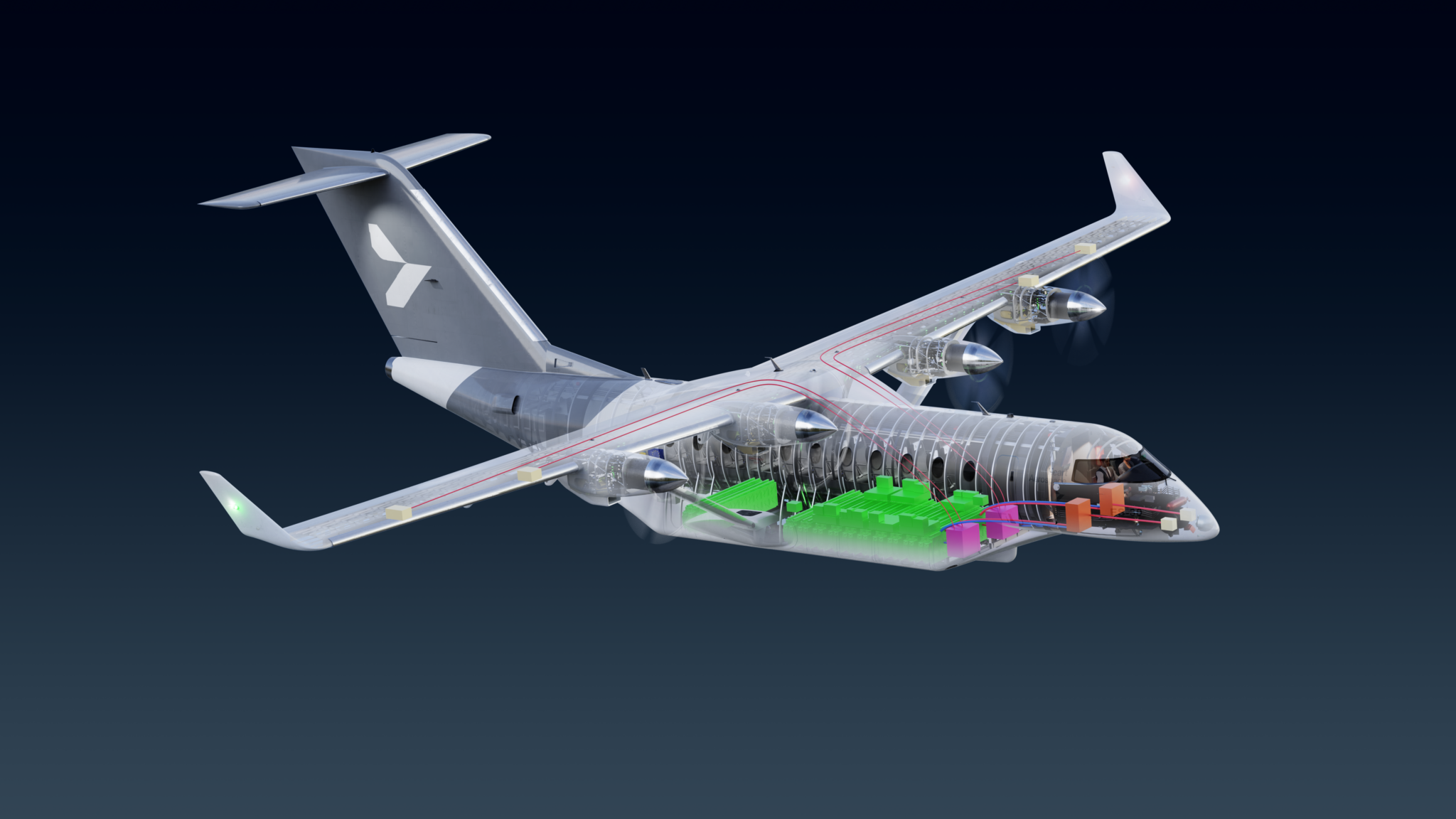 Crane & Heart Aerospace collaborate on ES-30