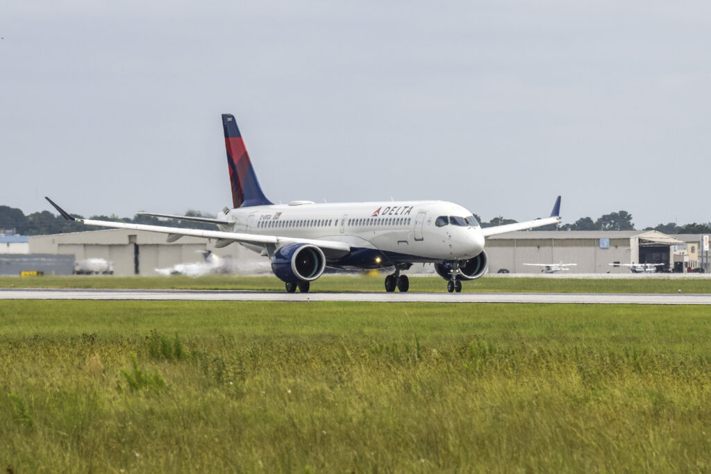 Delta Air Lines has disclosed orders for 12 A220-300 aircraft