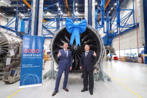 MTU Zhuhai celebrated the completion of its 4000th shop visit © MTU