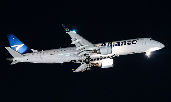Quickstep has signed an MoU with Alliance Airlines to support the carrier's Embraer E190 flee