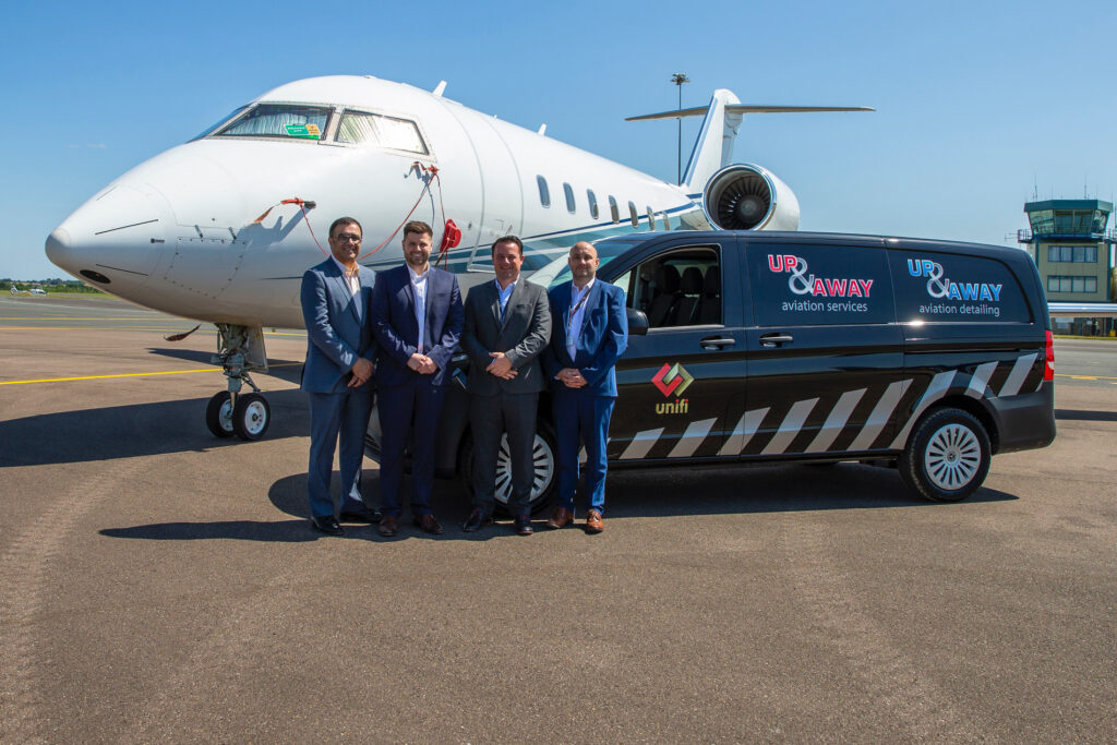 Up & Away Aviation has been acquired by USA’s largest ground aviation services company Unifi