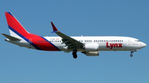 Boeing 737-MAX 8 in Lynx Air livery