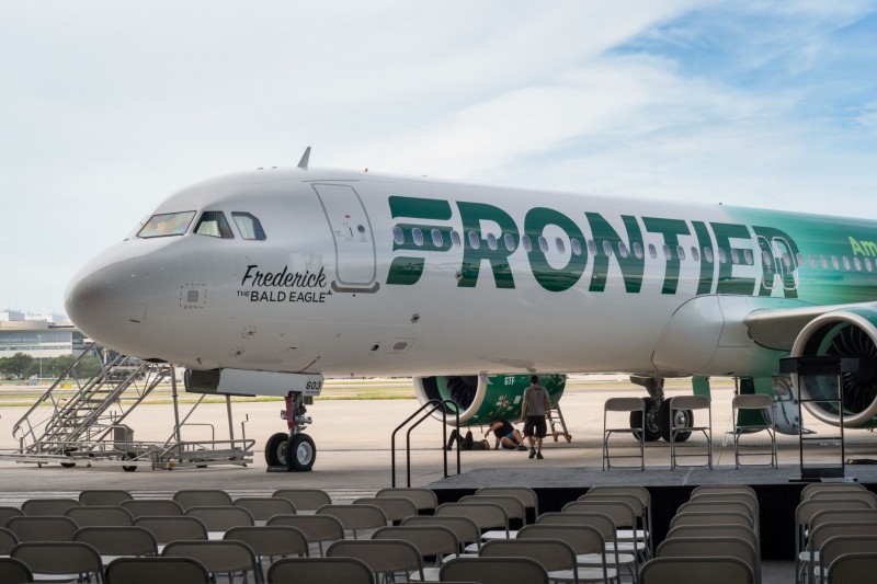 A321neo aircraft Frontier Airlines