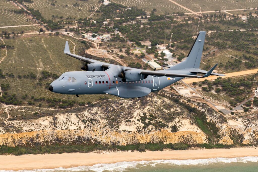 Airbus has delivered the first of 56 C295 aircraft to the Indian Air Force (IAF)