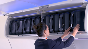 The Airspace L Bins will provide a 60% increase in cabin luggage storage space