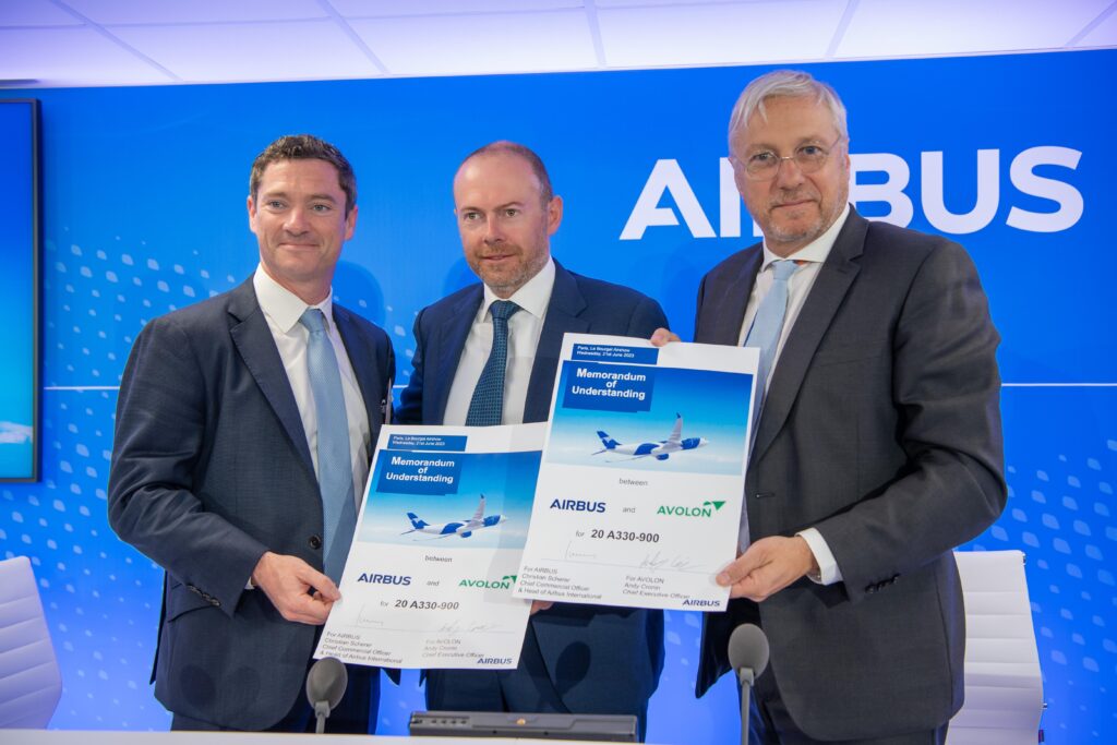 Avolon completes order with Airbus for 20 A330neo aircraft