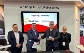 Contract signing between Quickstep and ST Engineering