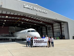 SPI has completed its 2,000th aviation asset recovery