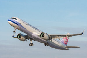 China Airlines A321neo aircraft