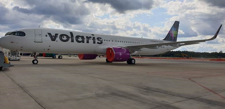 Volaris has taken delivery of the first of two A321-271NX aircraf