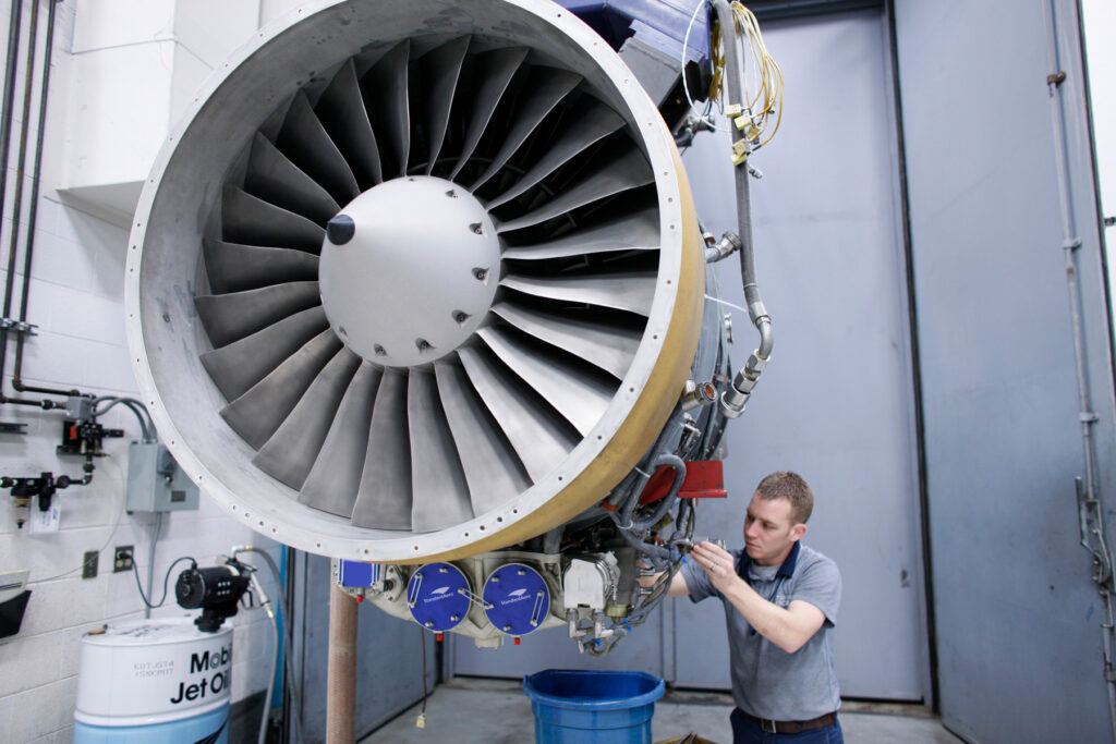 AE 3007 turbofan engine © StandardAero
