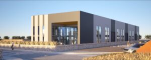 Rendering of flydubai's FFS and training facility