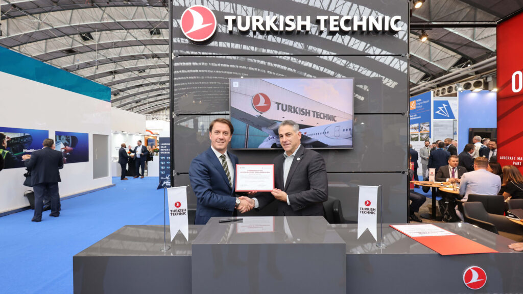 Woodward, Turkish Technic contract signing © Turkish Technics