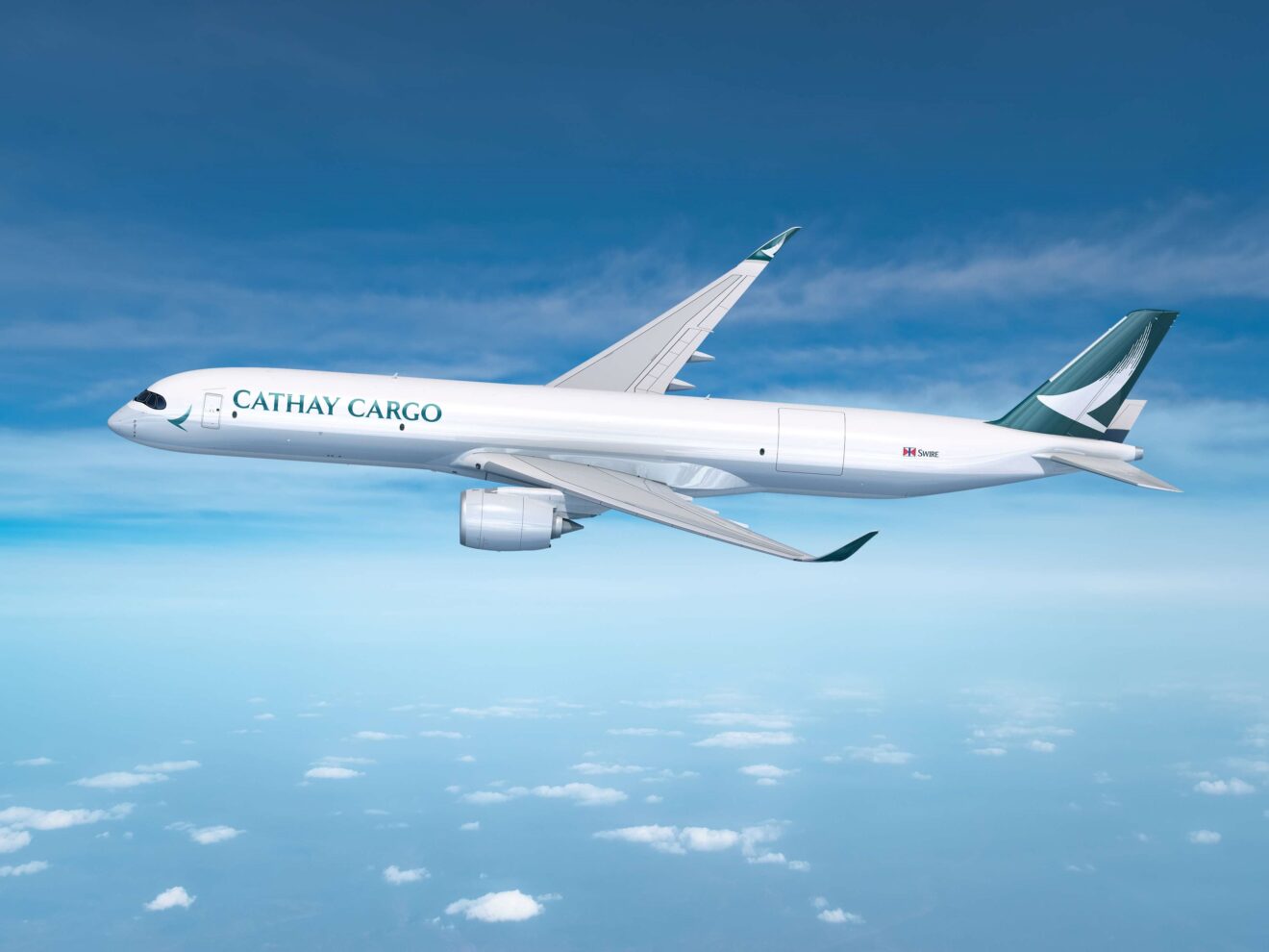 mage of the A350F in Cathay Pacific livery © Airbus