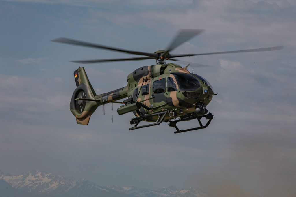 The German Bundeswehr has ordered up to 82 multi-role H145M helicopters (62 firm orders plus 20 options)