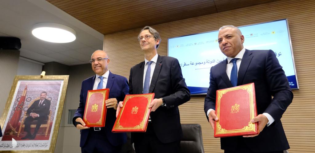 Signing ceremony between Safran and the Government of Morocco © Safran
