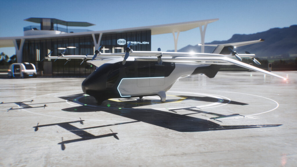Image of eVTOL aircraft INTEGRITY © Crisalion Mobility
