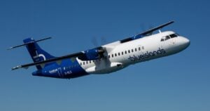 Blue Islands ATR aircraft