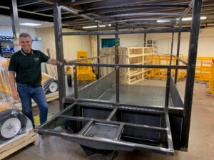 Marc Green, Sales Director for Newbow Aerospace