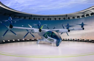 Supernal eVTOL aircraft S-A2 debuted at CES 2024 in Las Vegas, Nevada, U.S.A.