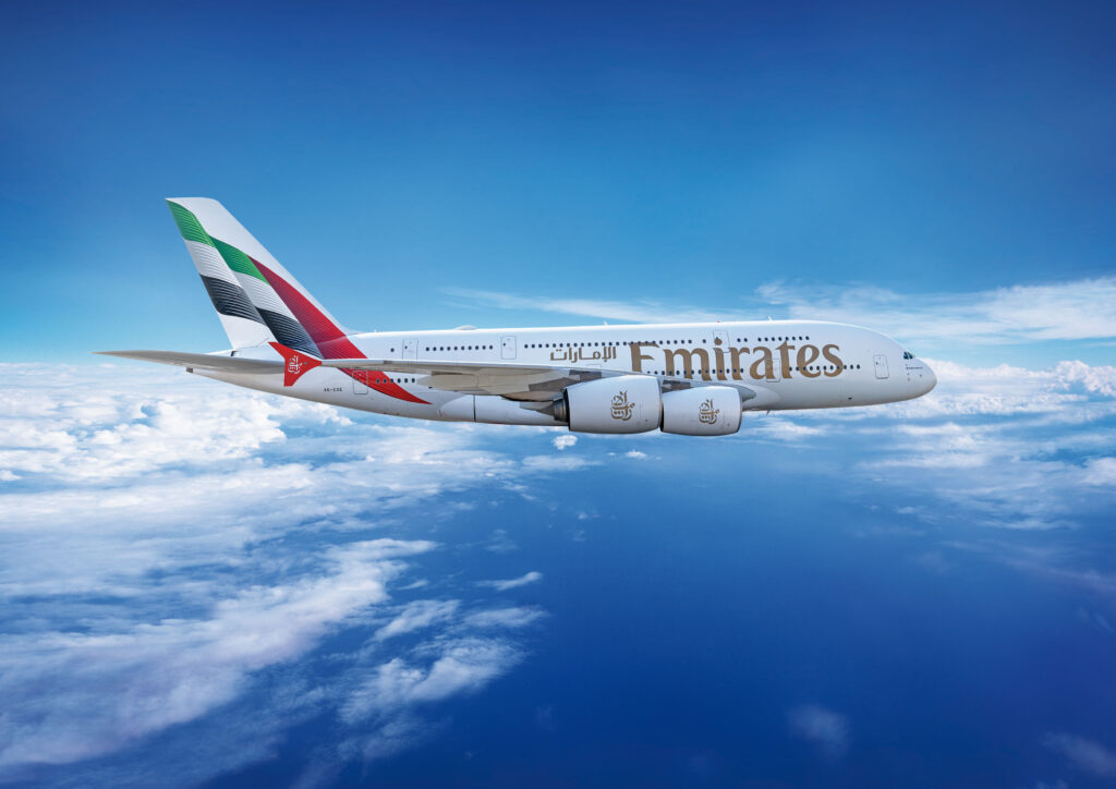 Emirates will boost flights to Osaka introducing the A380, fitted with Premium Economy © Emirates