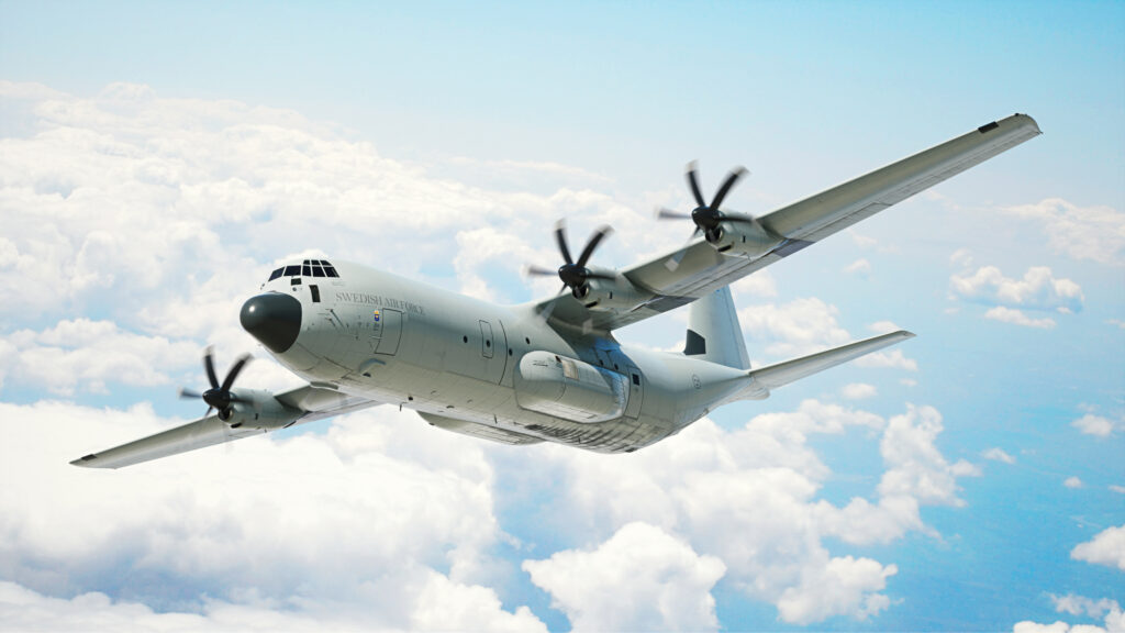 Lockheed Martin and MilDef have signed an MOU to strengthen aerospace collaboration through Lockheed Martin’s C-130J-30 Super Hercules tactical airlifter offering for the Swedish Air Force © Lockheed Martin